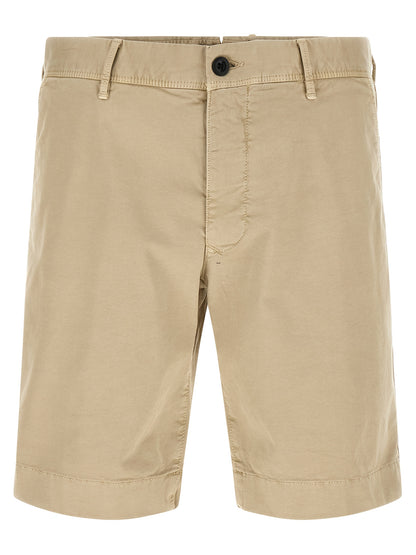 Incotex Beige Cotton Bermuda Shorts
