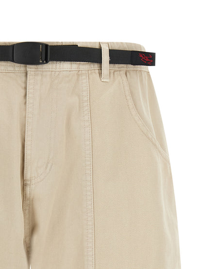 Gramicci Beige Cotton Bermuda Shorts