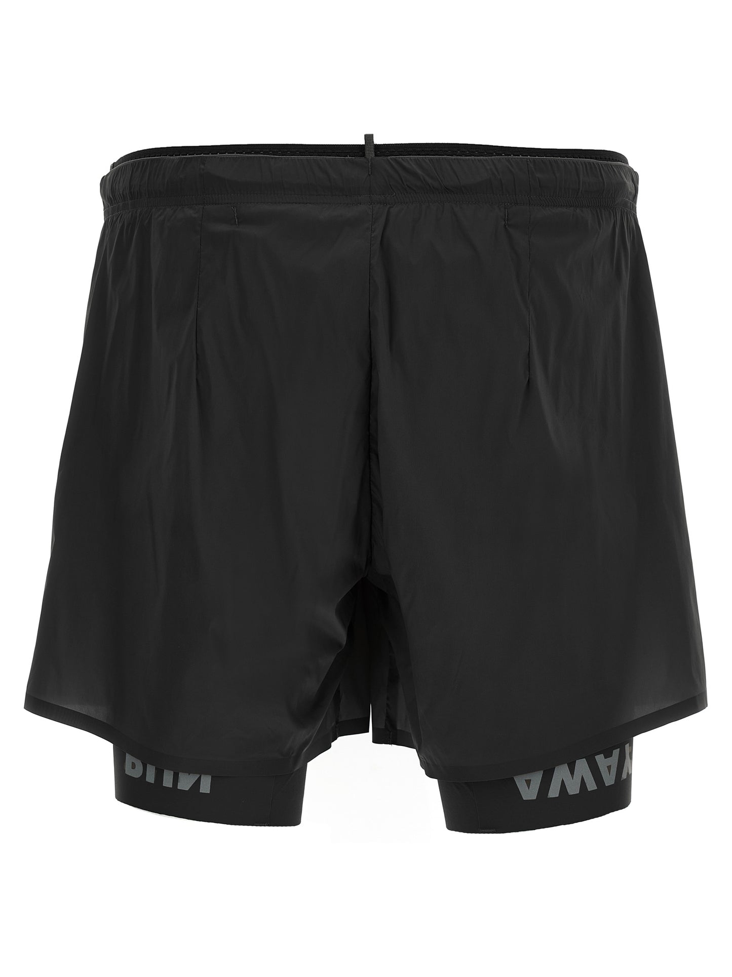SATISFY Black Nylon Bermuda Shorts
