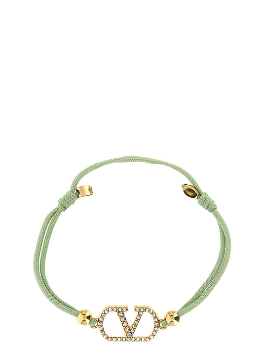 Valentino Garavani Bicolor Polyester Bracelet