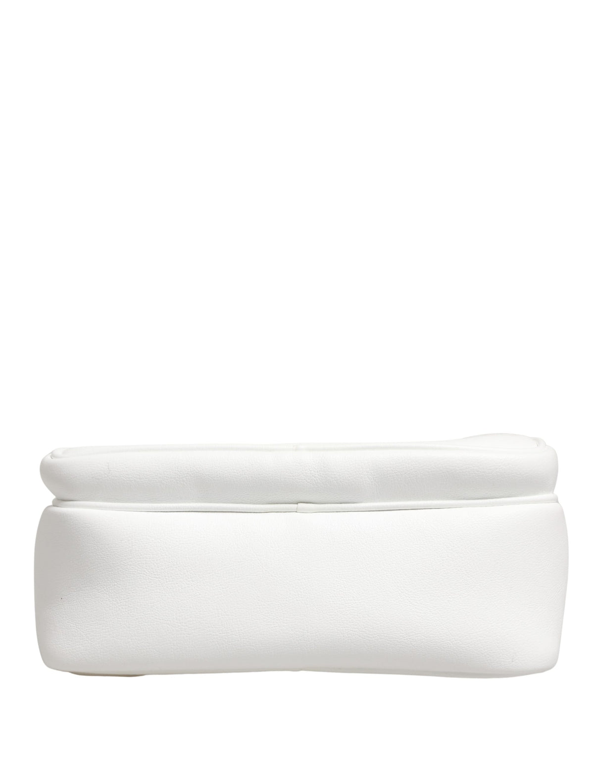 Dolce & Gabbana Polyester & Nylon 2-in-1 Shoulder Crossbody Convertible Handbag - White