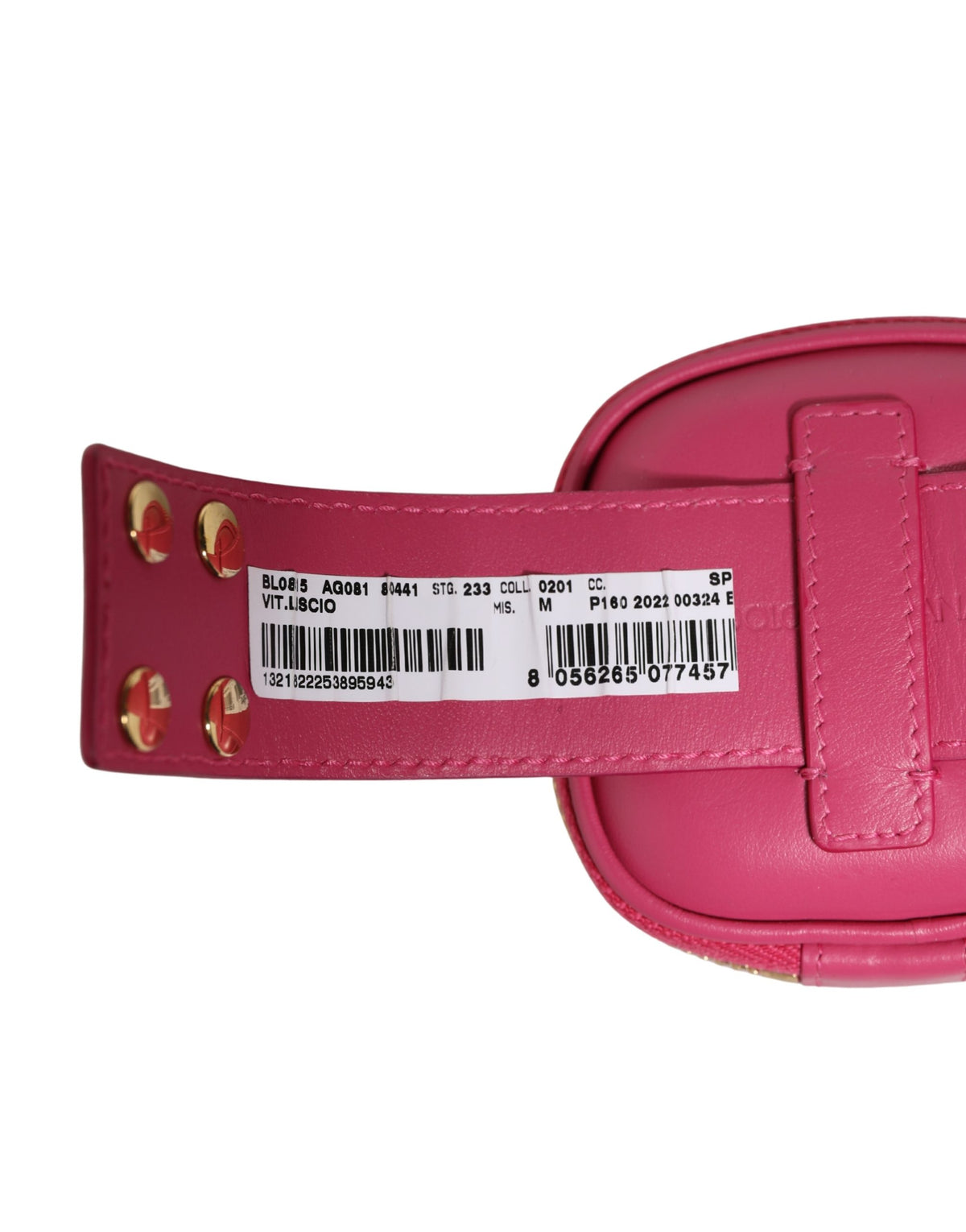 Dolce & Gabbana Calf Leather Wallet - Gold Pink