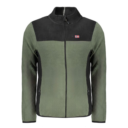 Sweatshirt by Norway 1963 for men in polyester green presents a smart casual silhouette, featuring a smart casual and long-sleeve for a sophisticated look.
