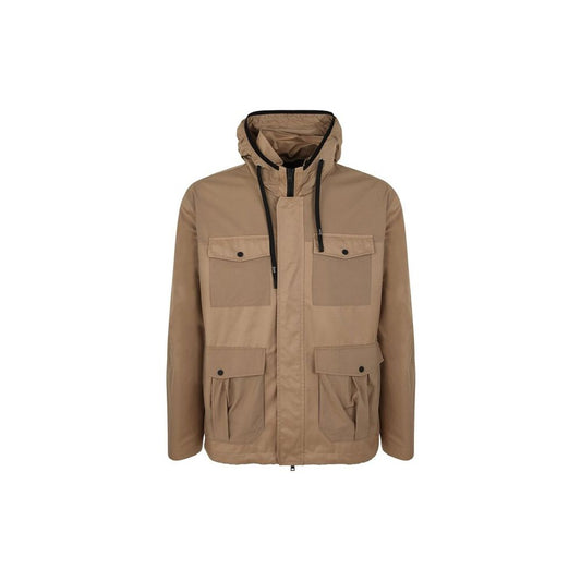 Herno Brown Cotton Parka