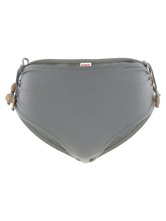 Swim Briefs by Eres for women in stretch polyamide gray & pearl features an beach chic silhouette, showcasing the beach chic Waves Women's Stretch Polyamide Swim Briefs design with a streamlined fit ideal for performance and style.