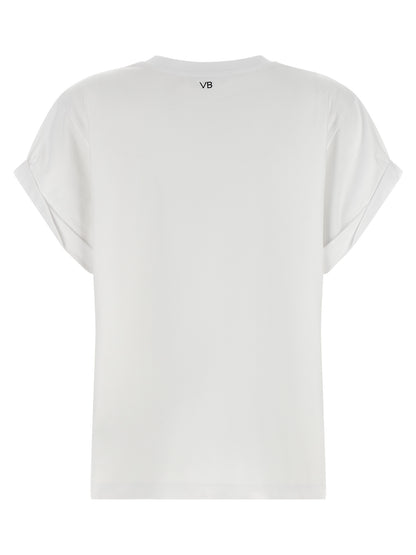 Victoria Beckham White Cotton T-Shirt