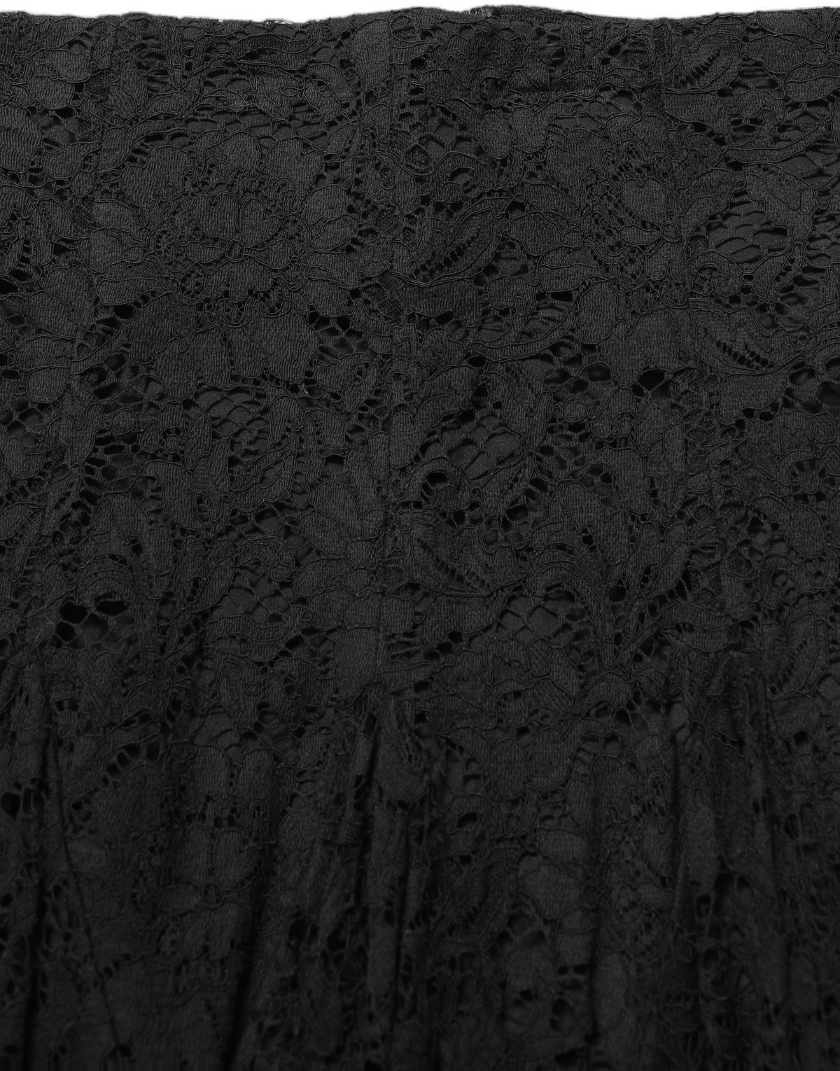 Dolce & Gabbana Women's Wrap A Line High Rise Cotton Silk Viscose & Lace Mini Skirt - Black Floral