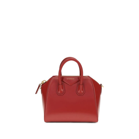 Givenchy Antigona Bos Taurus Calf Leather Mini Handbag - Multicolor Monogram