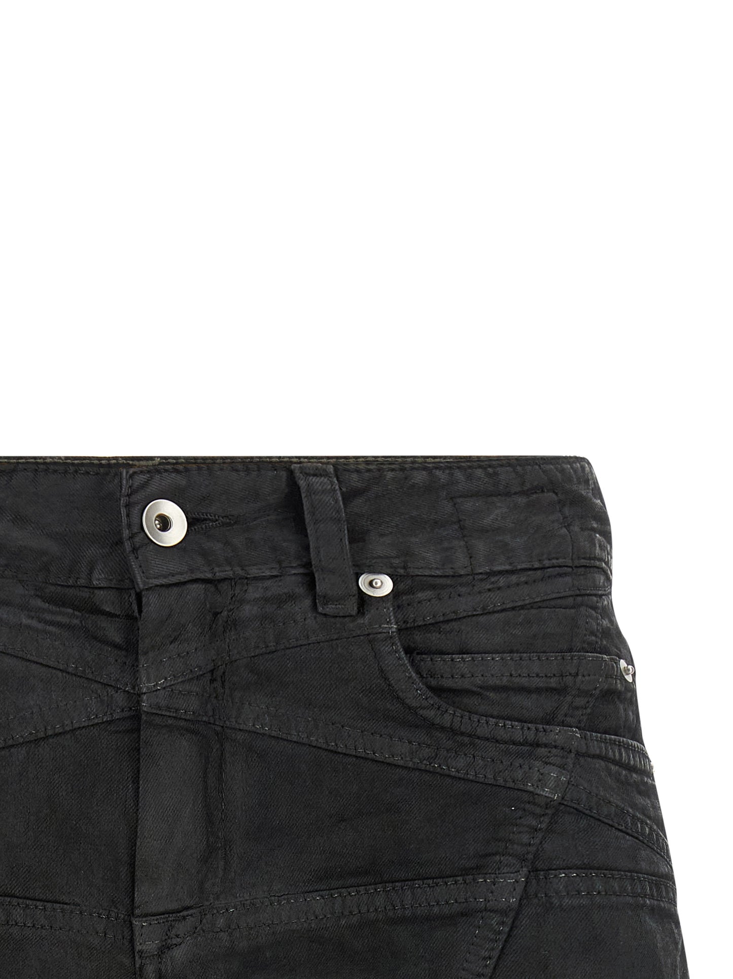 DRKSHDW Black Cotton Bermuda Shorts
