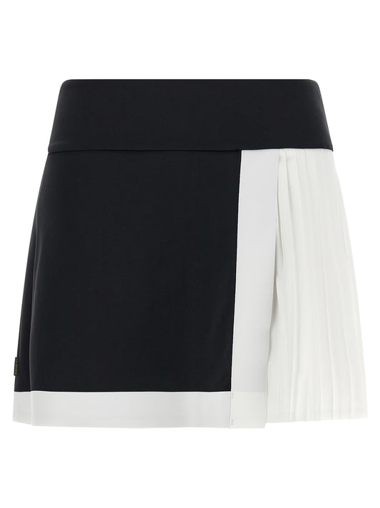 GOLDBERGH Women's Stretch Polyamide Bermuda Shorts - Bicolour Black White