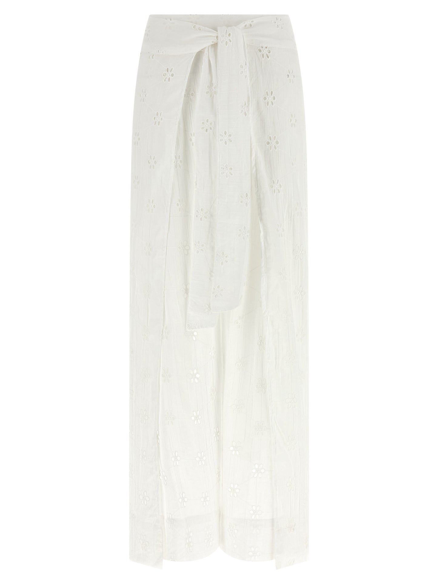 Polo Ralph Lauren White Cotton Casual Pants