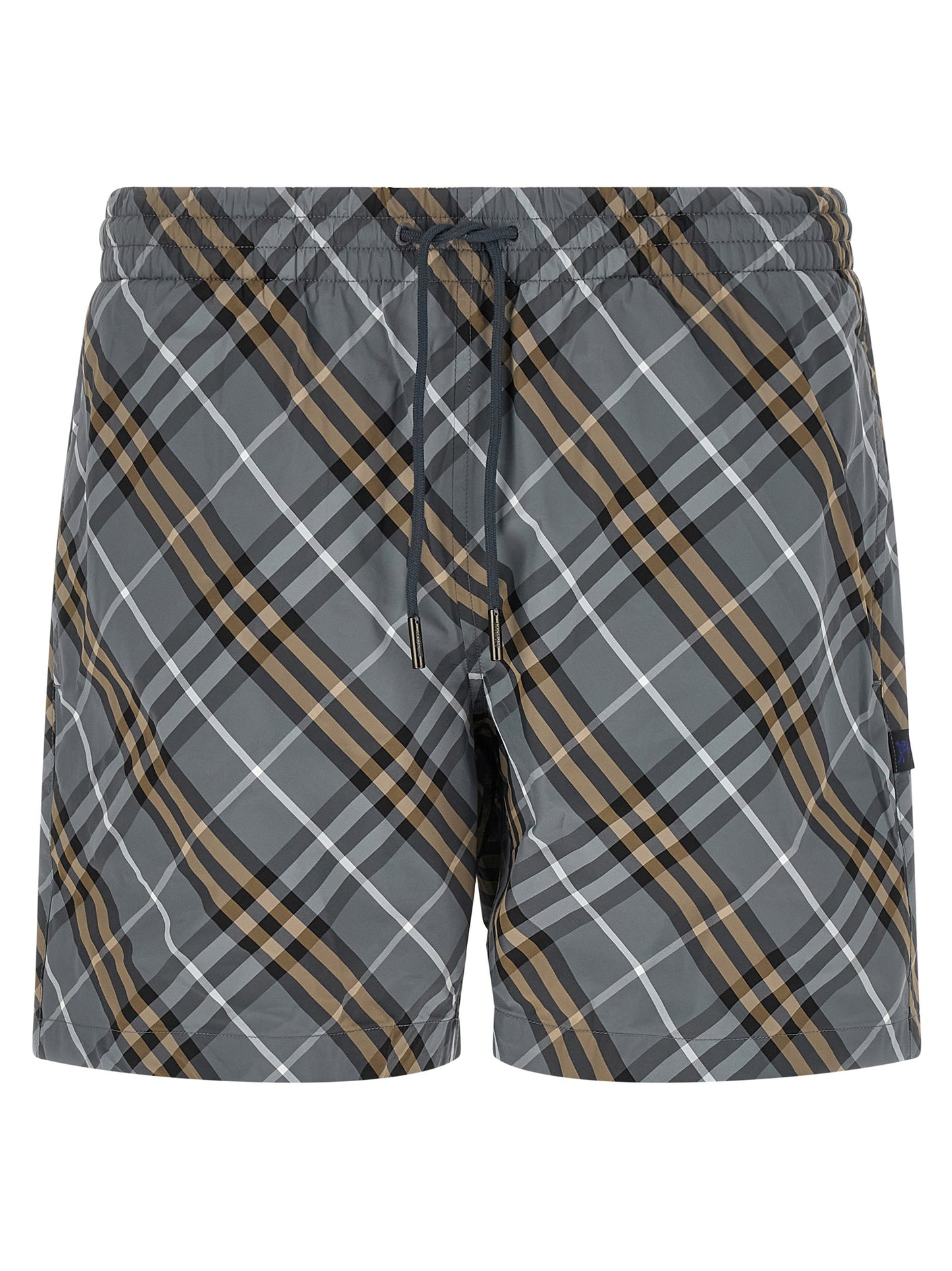 Burberry Blue Polyamide Bermuda Shorts