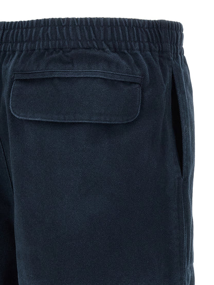 FOUND Blue Cotton Bermuda Shorts