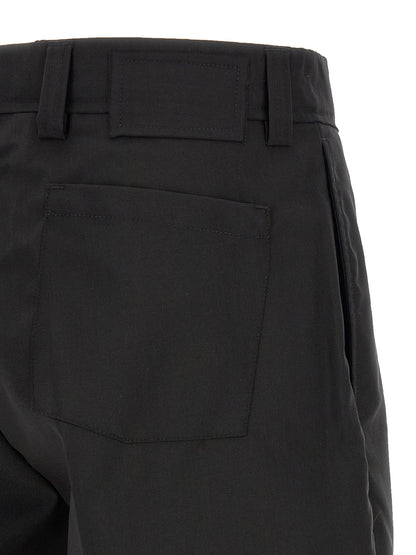 MFPEN Black Wool Bermuda Shorts