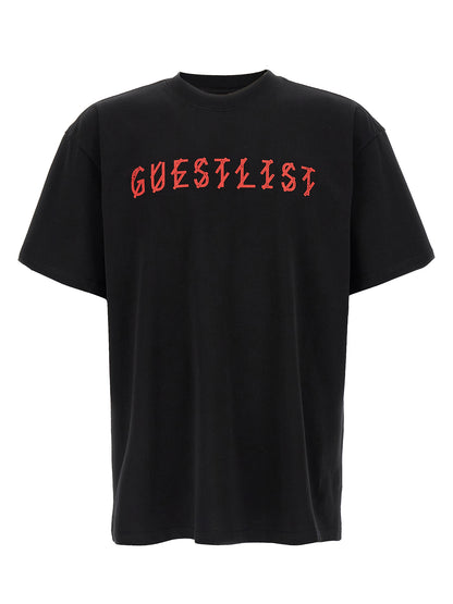 44 Label Group Black Cotton T-Shirt