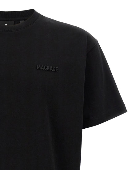 Mackage Black Cotton T-Shirt