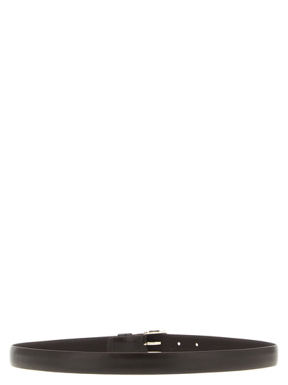 ZERBINI CLAUDIO Brown Leather Regular Belt