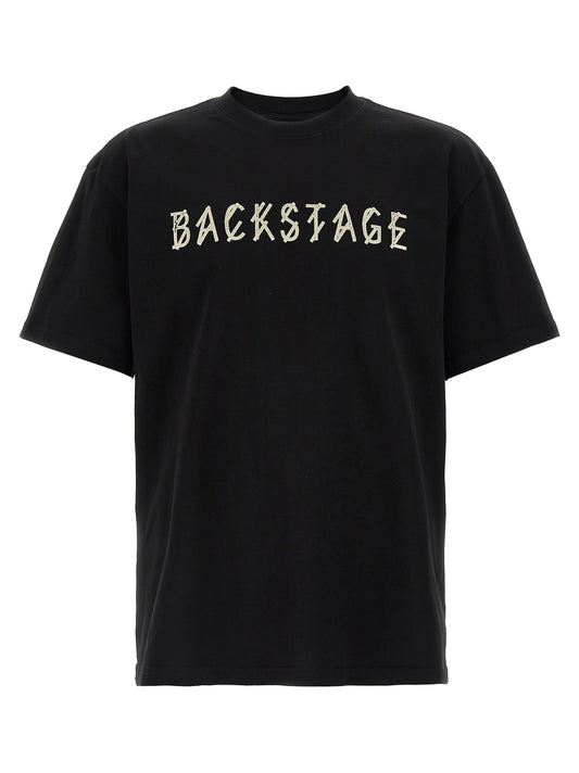 44 Label Group Black Cotton T-Shirt