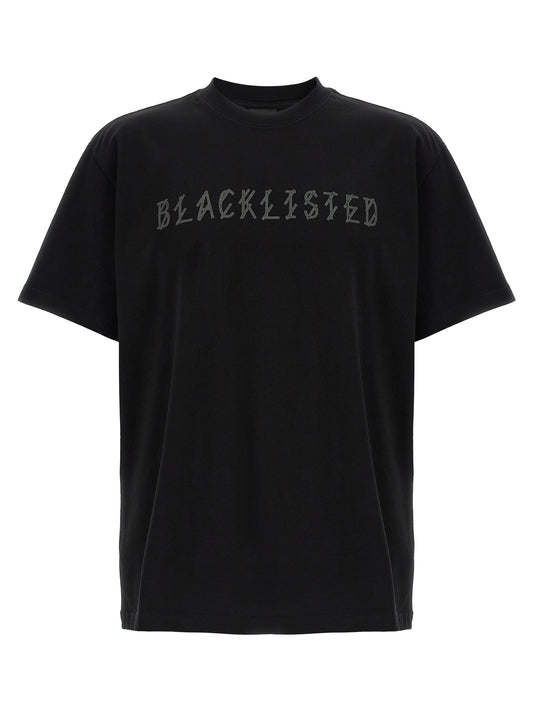 44 Label Group Black Cotton T-Shirt