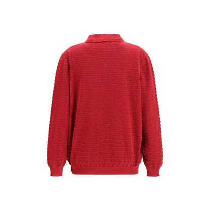 Miu Miu Bordeaux Cotton Sweatshirt
