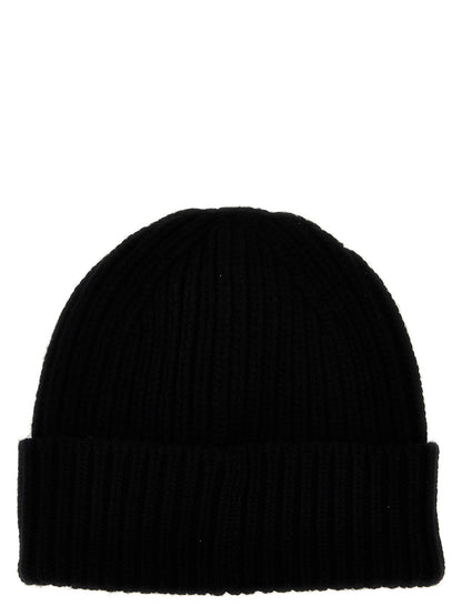 Golden Goose Black Wool Beanie