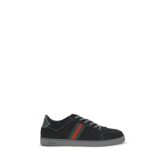 Gucci Black Fabric Athletic Sneakers