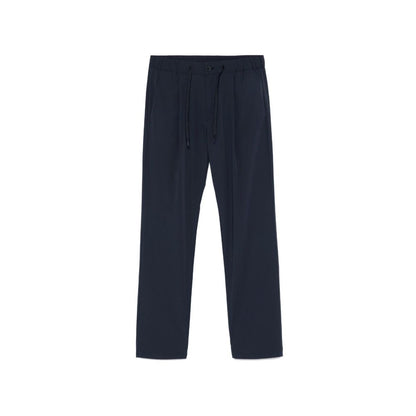 Herno Blue Elastane Casual Pants