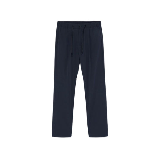Herno Blue Elastane Casual Pants