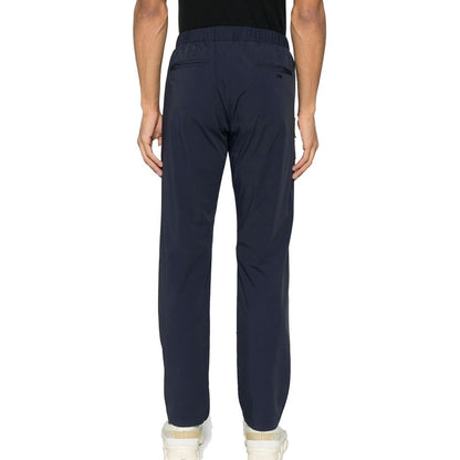 Herno Blue Elastane Casual Pants