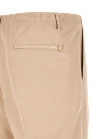 CELLAR DOOR Beige Polyester Casual Pants