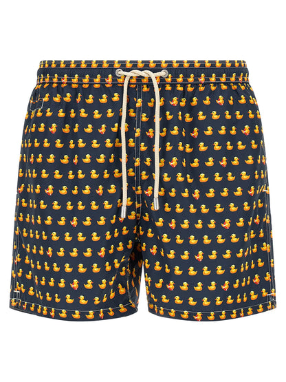 MC2 Saint Barth Multicolor Polyester Swim Shorts