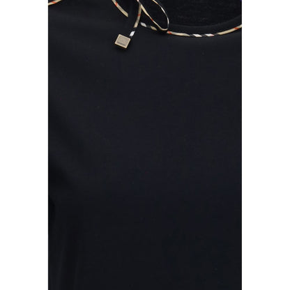 Burberry Black Cotton T-Shirt