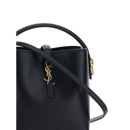 Shoulder Bag by Saint Laurent for women in bos taurus calf nappa leather black features a effortless chic silhouette with a secure hook, ample single-compartment, and versatile shoulder-strap, handle & adjustable-strap for a effortless chic finish.