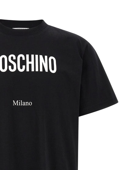 Moschino Bicolor Cotton T-Shirt