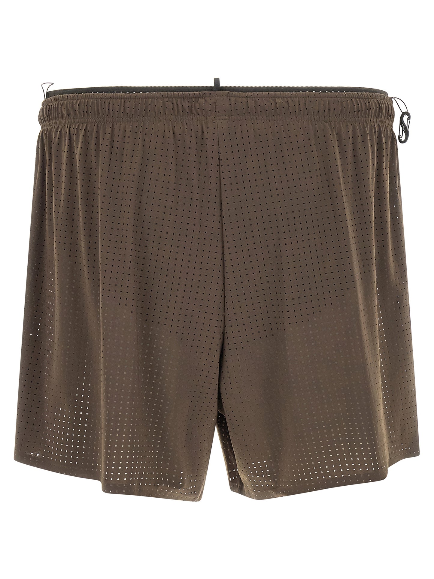 SATISFY Gray Polyamide Bermuda Shorts