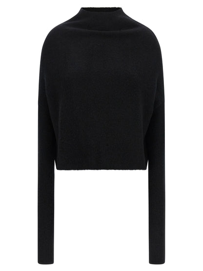 Rick Owens Black Cashmere Cardigan