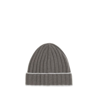 Brunello Cucinelli Bicolor Cashmere Beanie