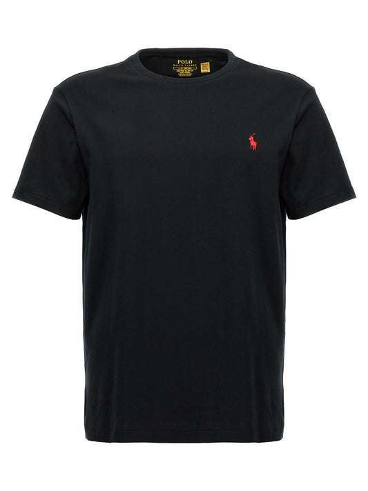 Polo Ralph Lauren Black Cotton T-Shirt
