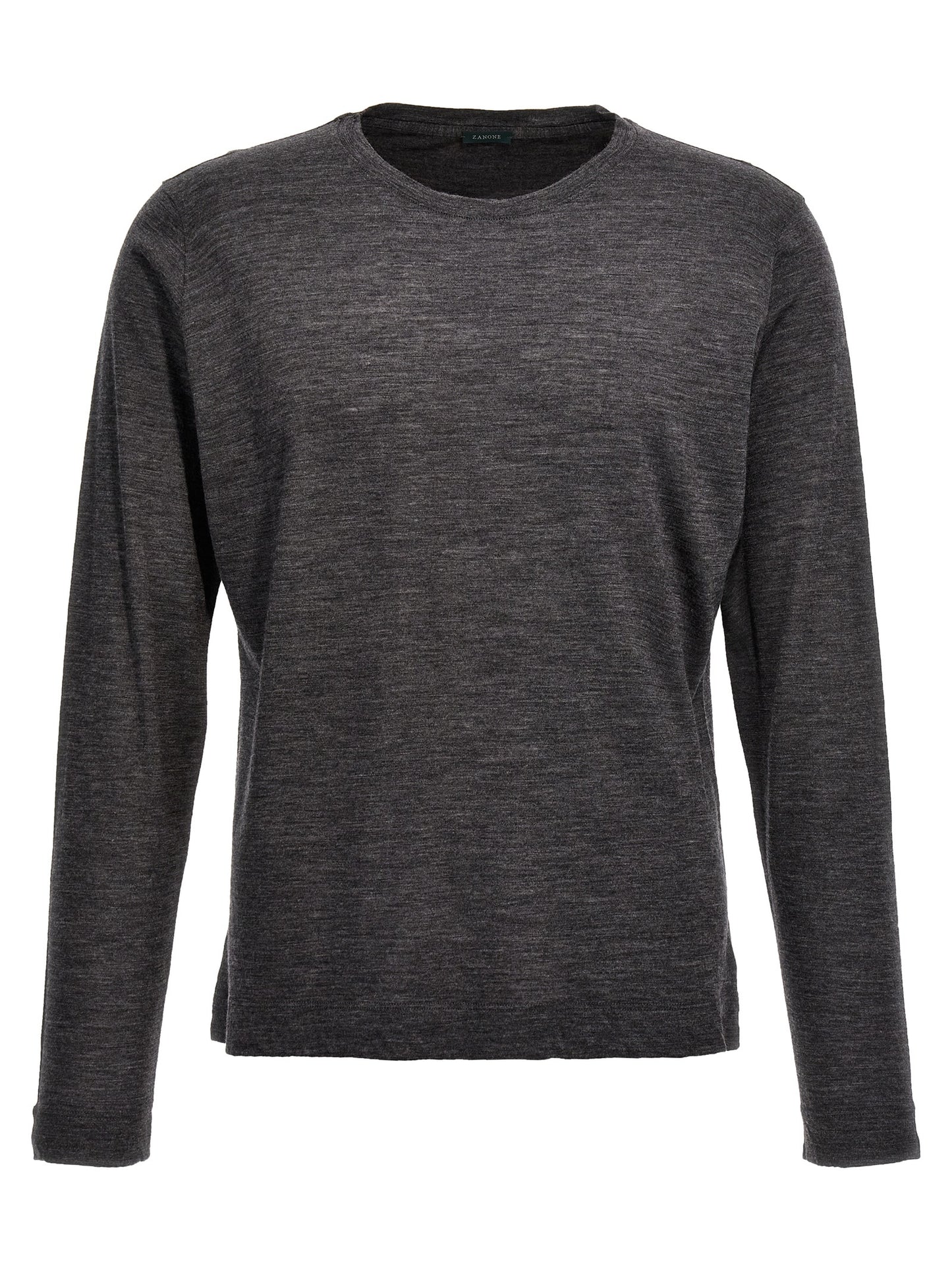 ZANONE Gray Virgin Wool Cardigan