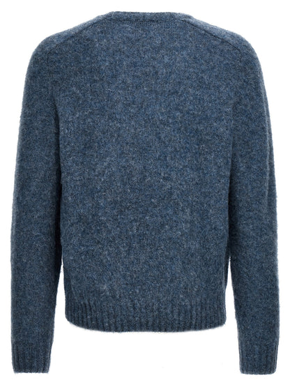 Harmony Blue Wool Cardigan