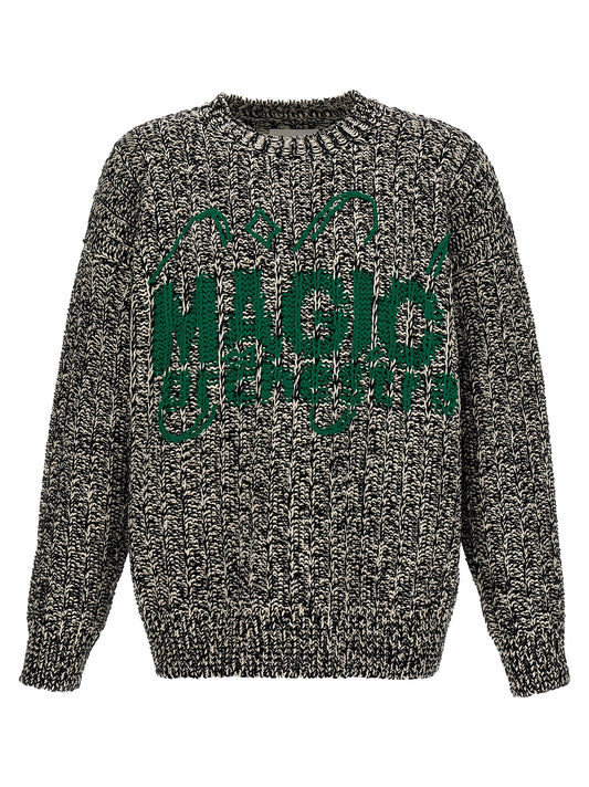 Cardigan by Jil Sander for men in wool cotton & polyamide multicolor & jacquard features an impeccable silhouette, showcasing a sophisticated crew neckline and detail for a truly impeccable finish.