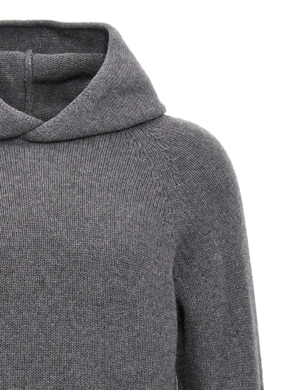 MA'RY'YA Gray Wool Cardigan