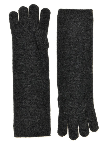 Max Mara Gray Cashmere Gloves