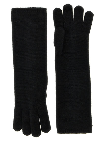 Max Mara Black Cashmere Gloves