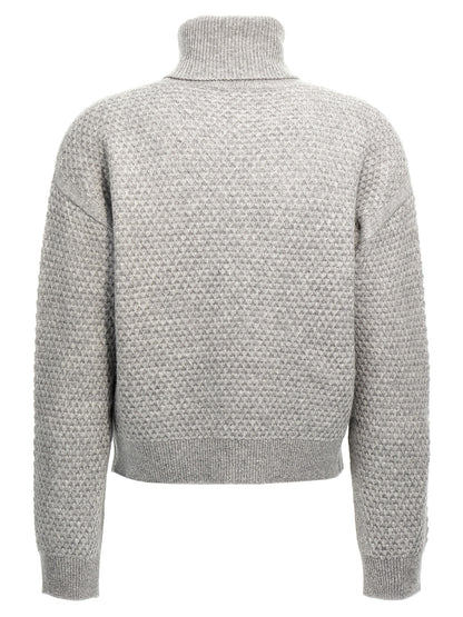 Max Mara Gray Cashmere Cardigan