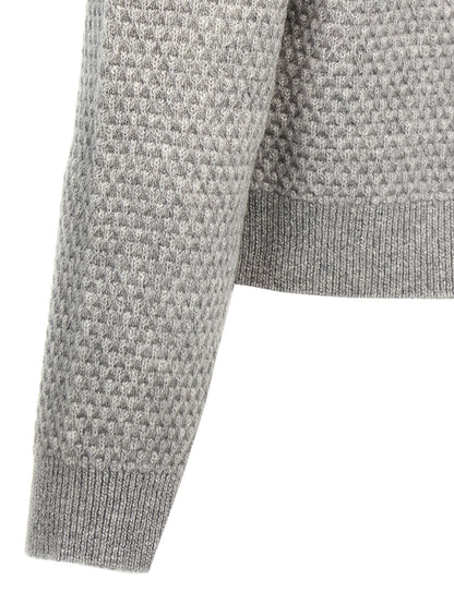 Max Mara Gray Cashmere Cardigan