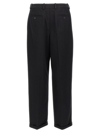 Saint Laurent Black Wool Dress Pants