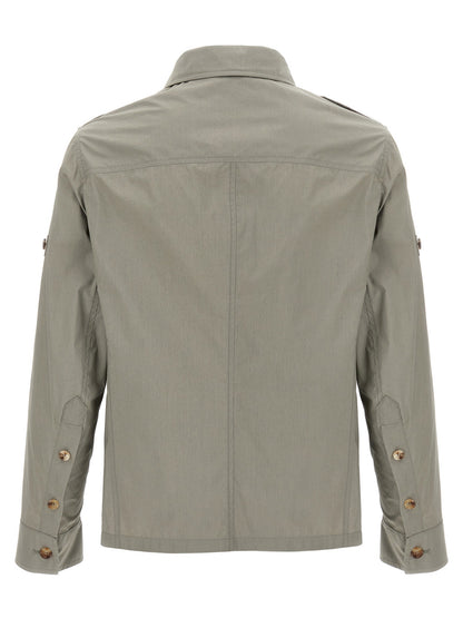 Brunello Cucinelli Bicolor Cotton Shell Jacket