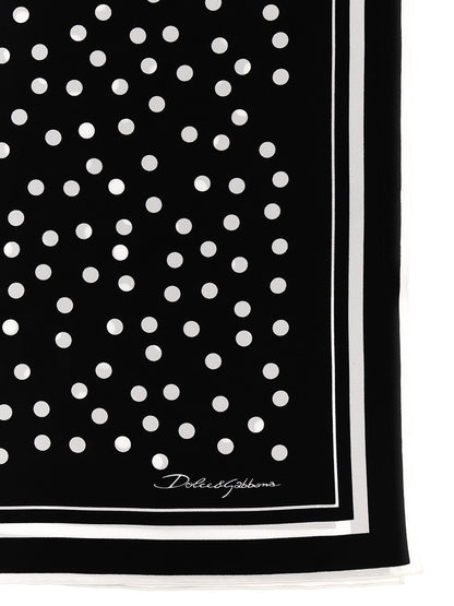 Dolce & Gabbana Bicolor Silk Scarf