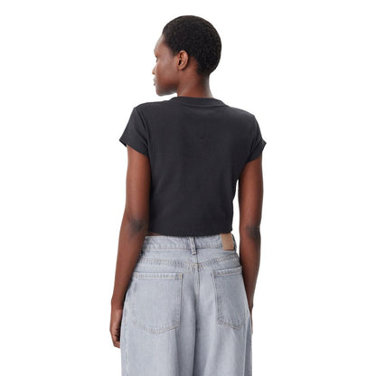 Calvin Klein Jeans Black Cotton T-Shirt